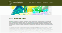 Desktop Screenshot of primepathlabs.com